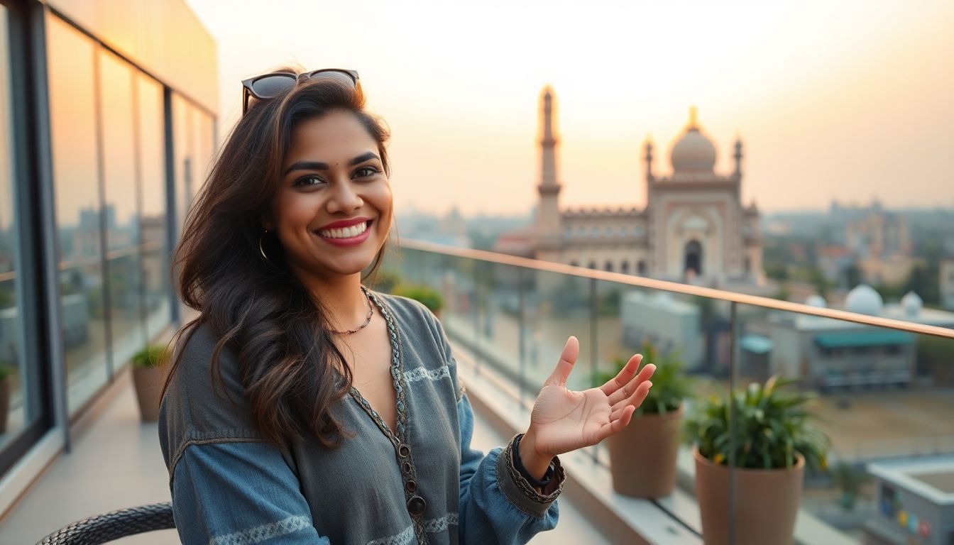 Actress Ruhee Dosani visits Hyderabad to discuss her creative journey and acting career