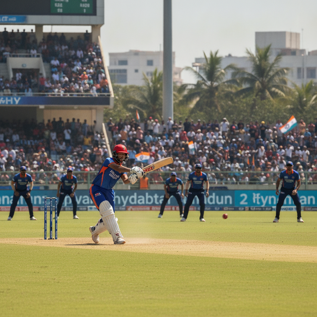Warangal Warriors Beat Hyderabad Hurricanes by 18 Runs in Almasguda T20 Match