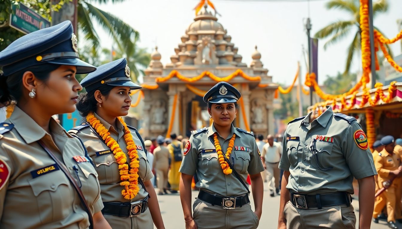 Hyderabad Police Deploy Special Forces and SHE Teams for Bonalu Festival Security