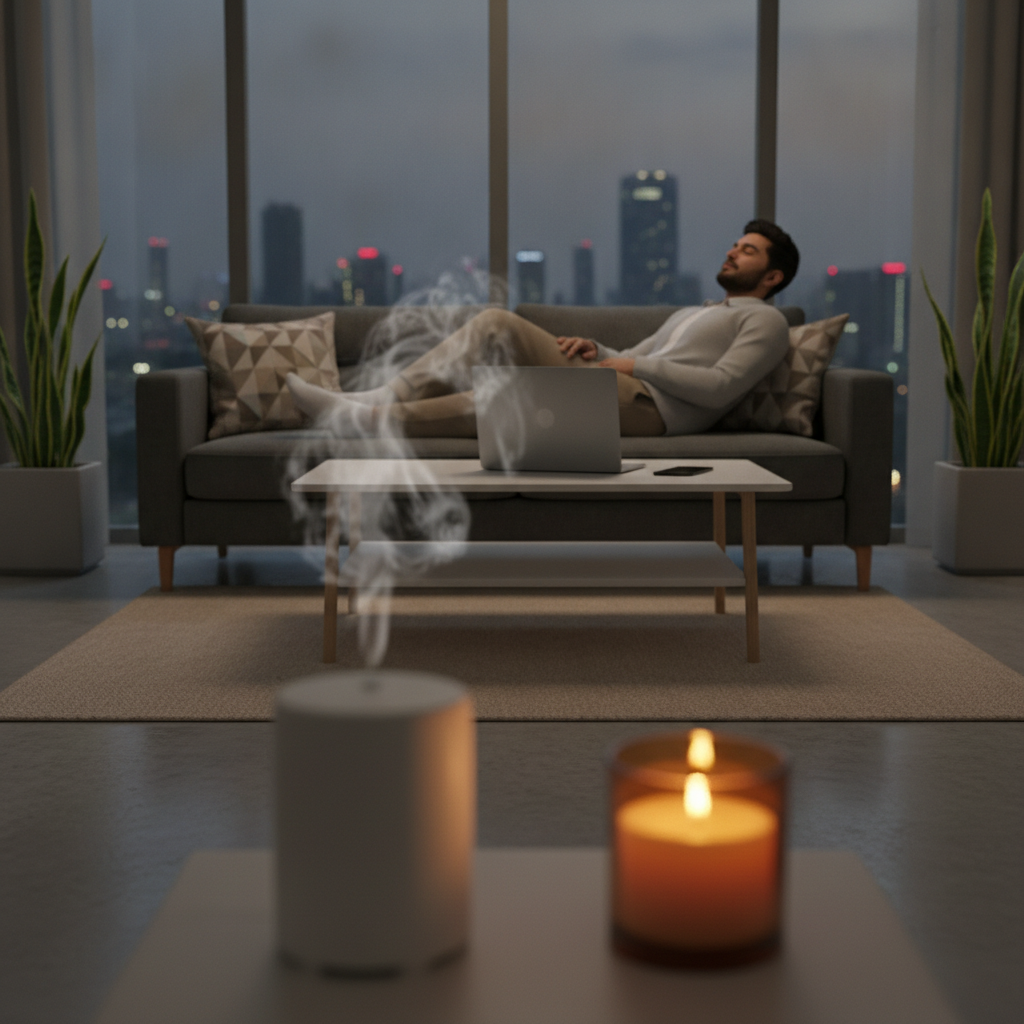 Hyderabad residents turn to scent-based relaxation to unwind after long work days