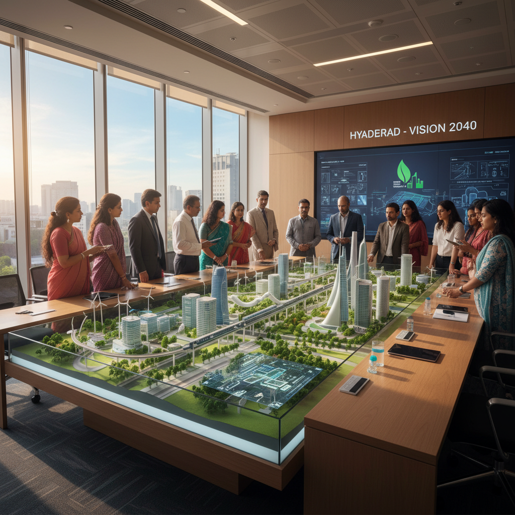 Telangana Selects Singapore Firm DP Architects to Design Future City Master Plan