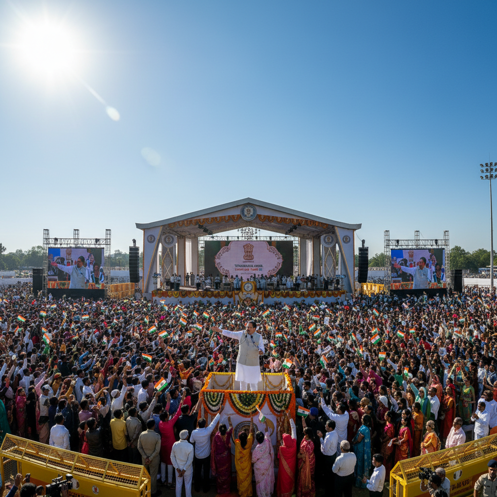 Revanth Reddy Seeks Public Support in Secunderabad to Make Telangana a Global Gateway