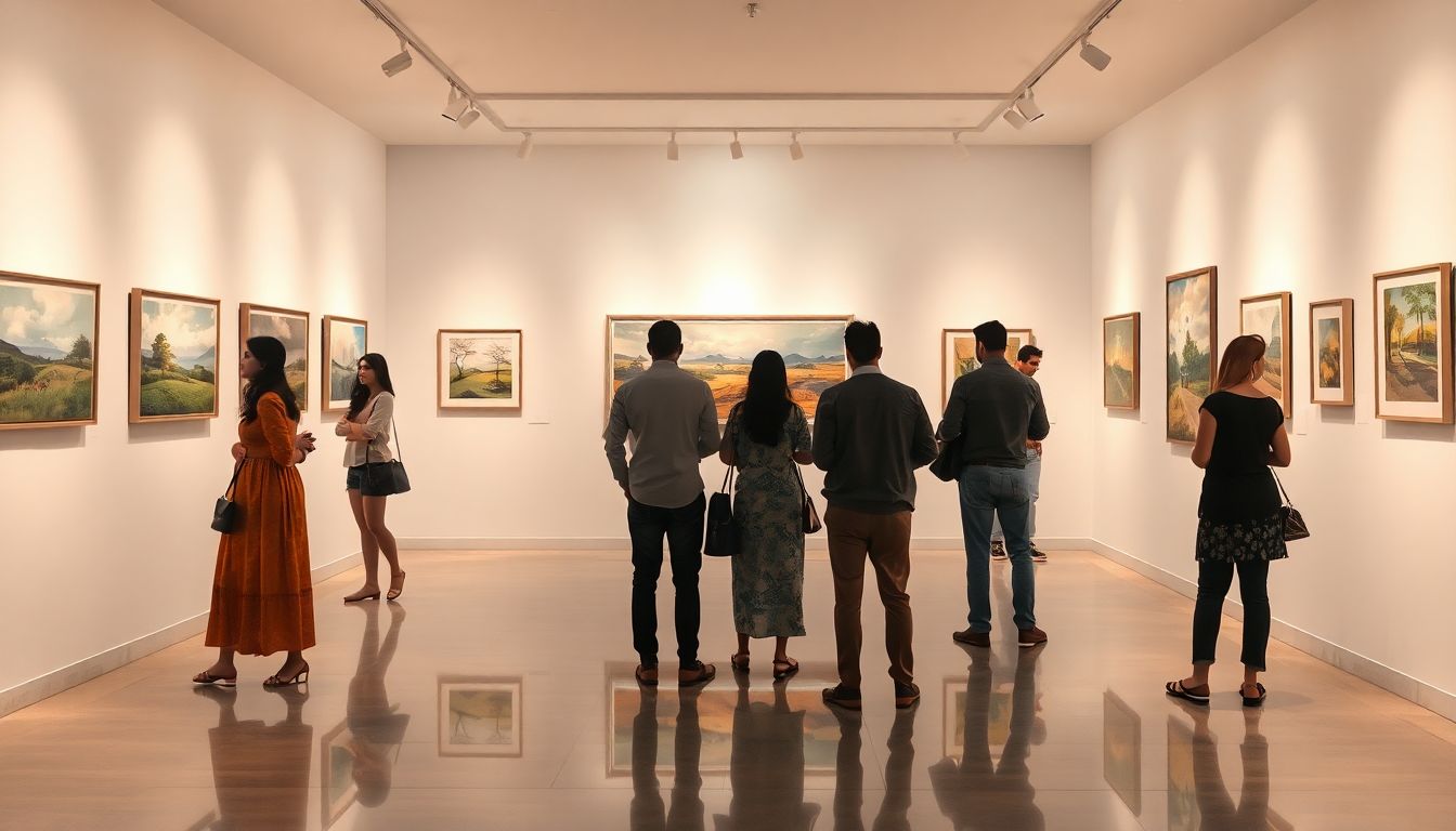 Four Artists Explore Monsoon and Memory in 'Mausam' Exhibition at Banjara Hills