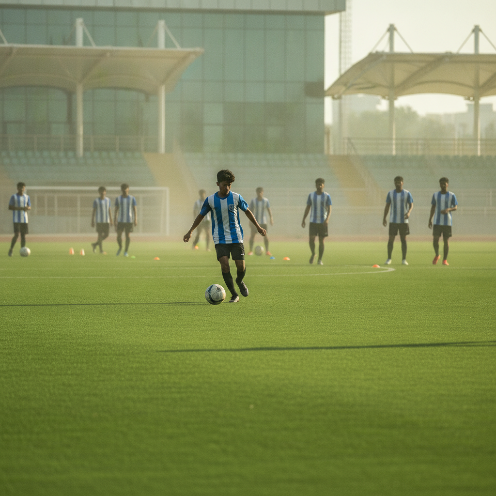 Revanth Reddy predicts future Indian football stars will emerge from Telangana