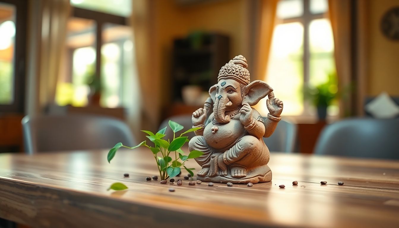 Chiranjeevi Unveils Green India Challenge Seed Ganesha Idols in Hyderabad