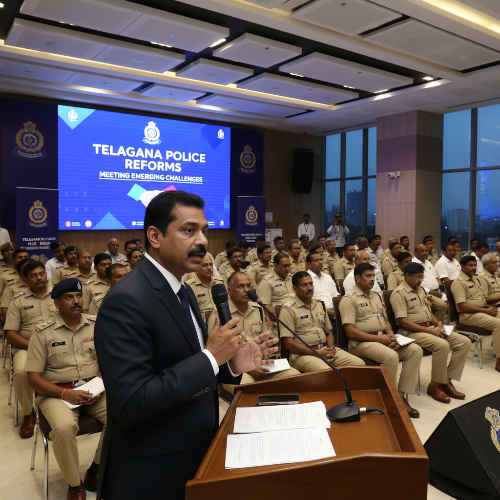 Telangana DGP CV Anand Called For Sweeping Police Reforms To Meet Emerging Challenges