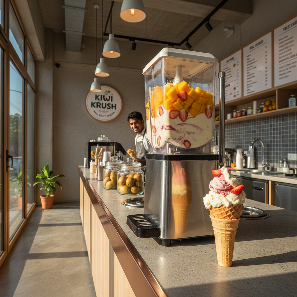 Hyderabad Cafes Introduce New Zealand Style Real Fruit Ice Cream