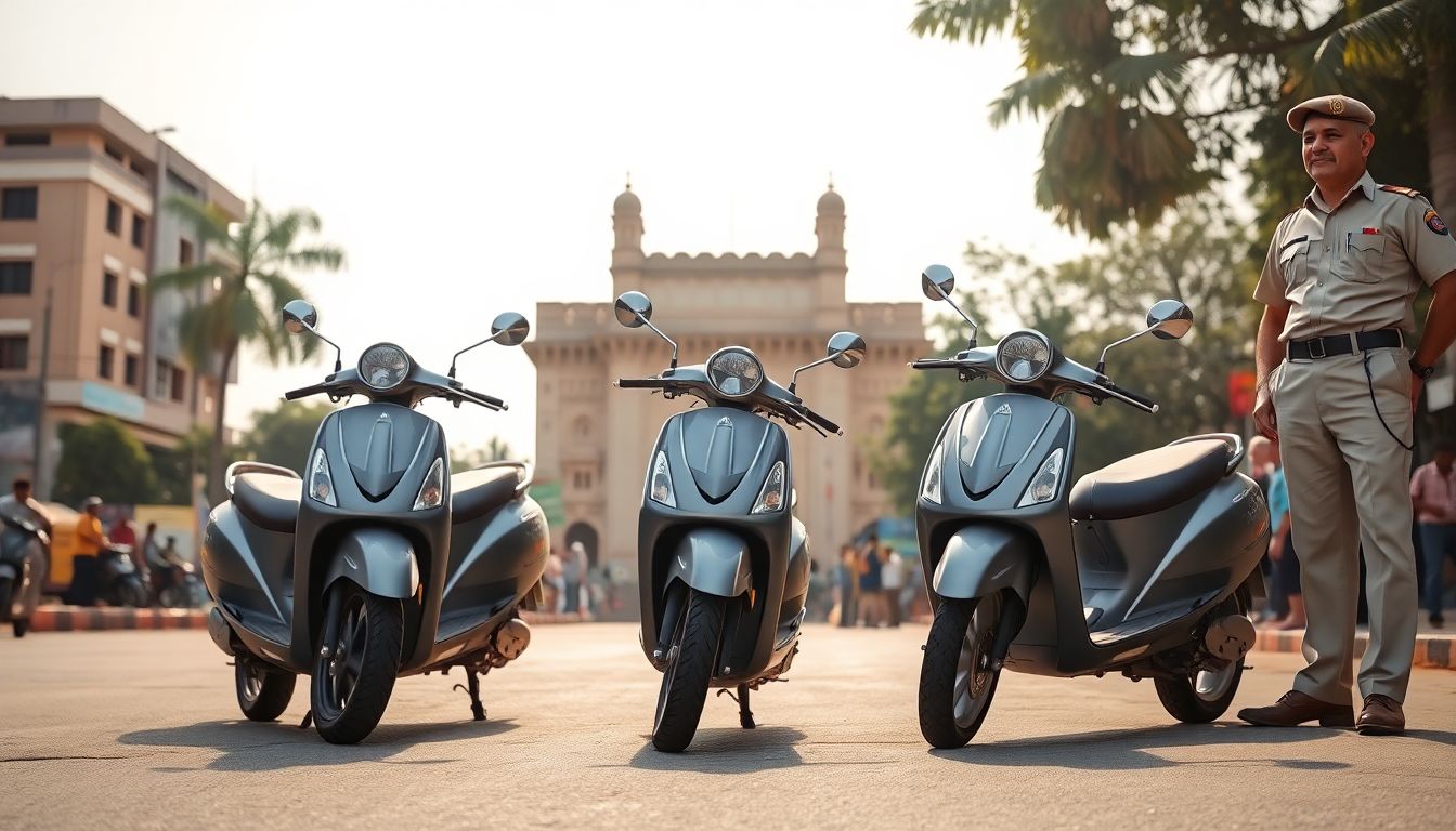 Three Arrested in Charminar for Using Same Registration Number on Three Scooters