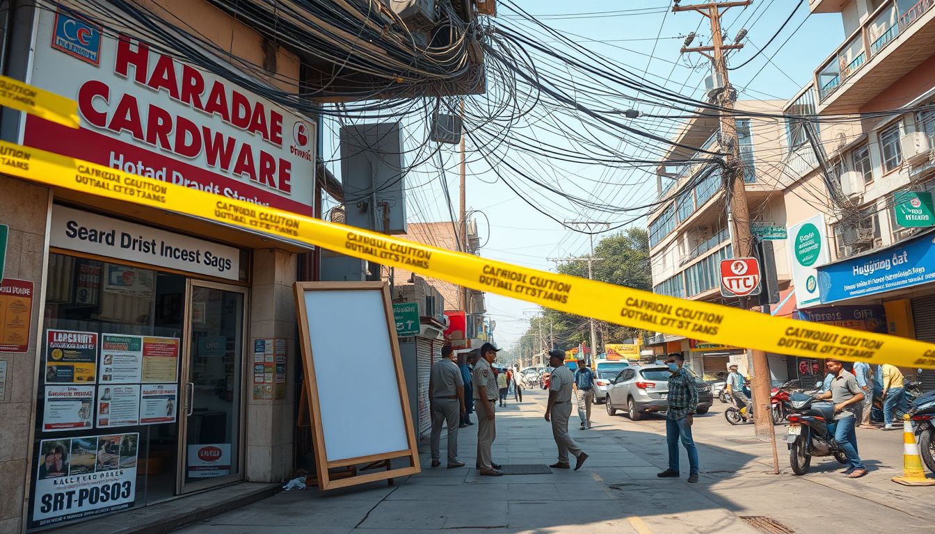 26-Year-Old Man Electrocuted While Removing Flex Board in Balanagar