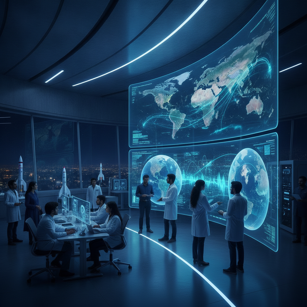 Hyderabad Spacetech Experts Urge Faster AI Processing Of Satellite Data
