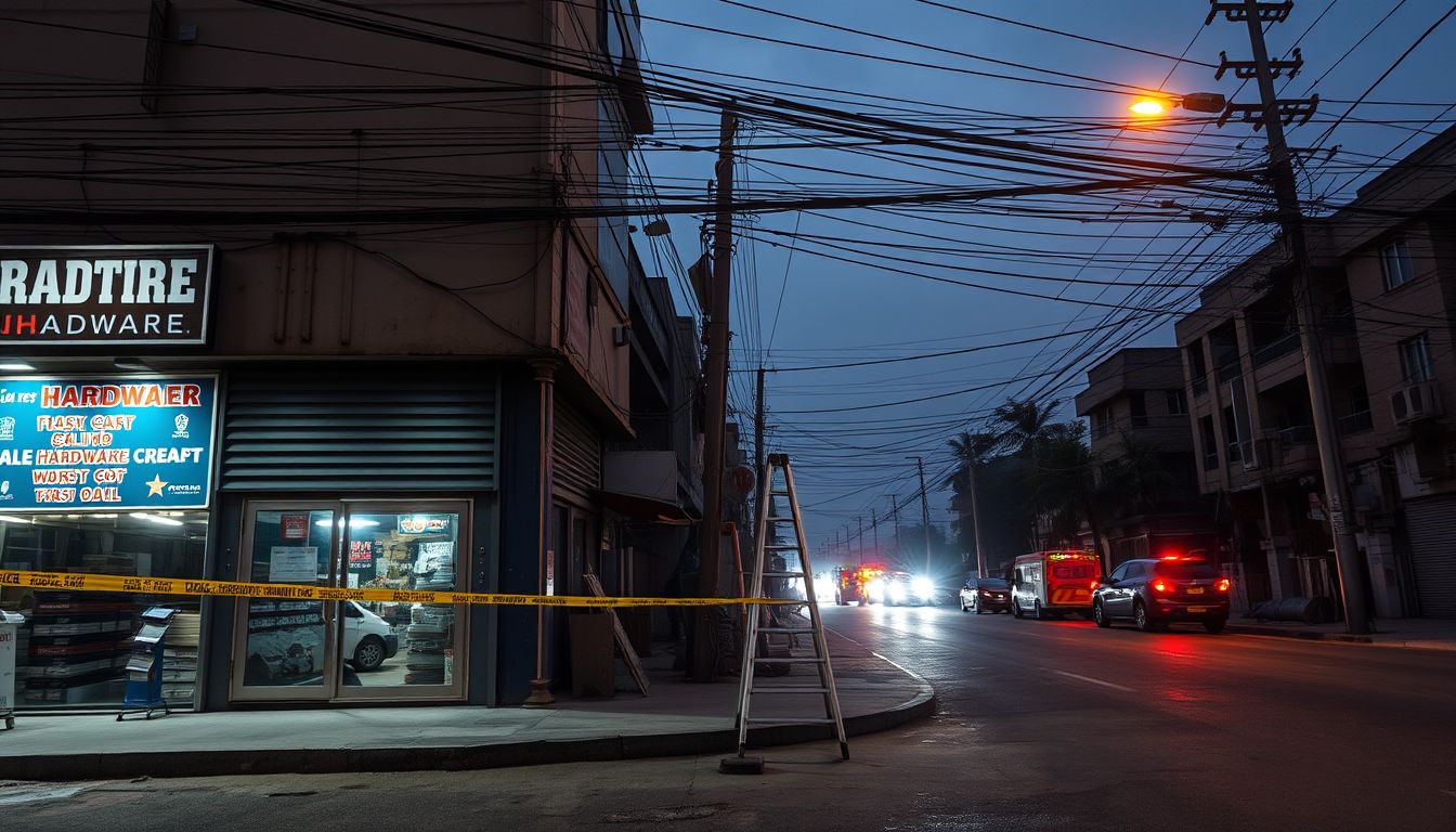26-Year-Old Shopkeeper Electrocuted While Fixing Signboard in Balanagar