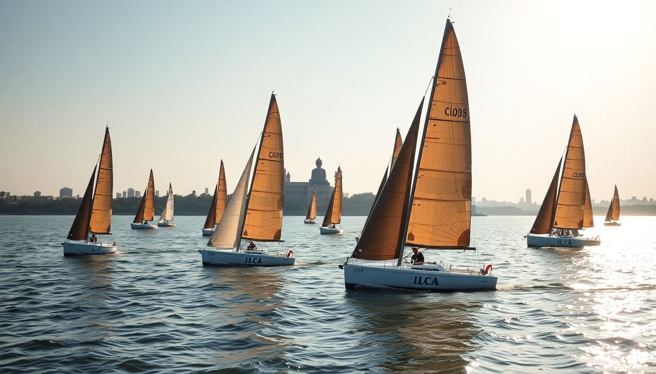 ILCA Open India International Sailing Championship Concludes At Hussainsagar