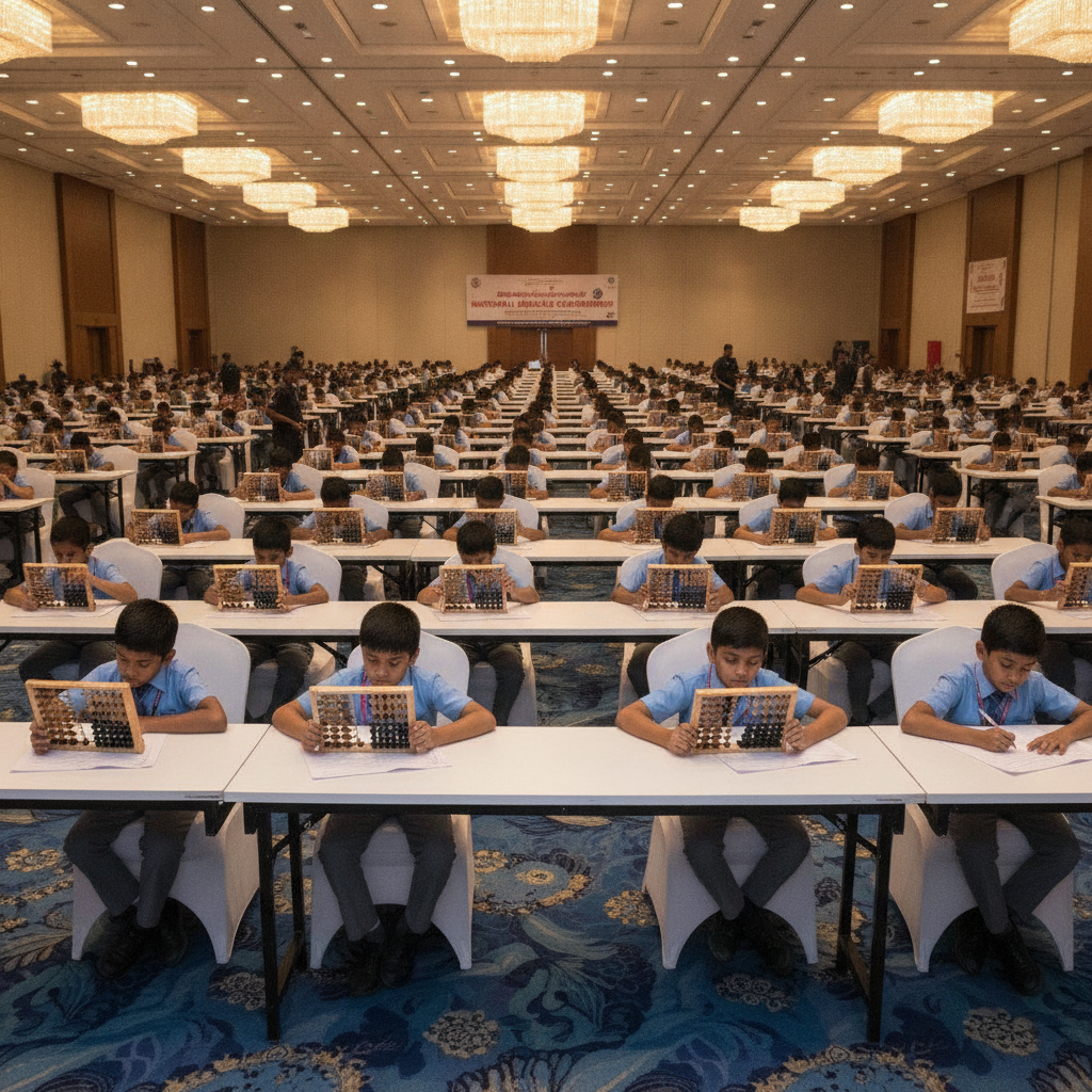 Over 3,200 children compete in 22nd Telangana Regional Prodigy Championship in Shamshabad