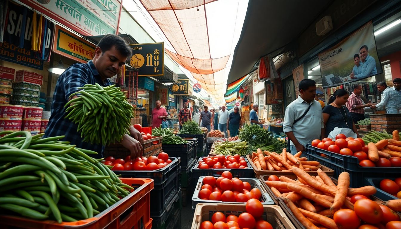 Vegetable Prices Fluctuate in Hyderabad as Beans Touch Rs 65 and Tomatoes Drop
