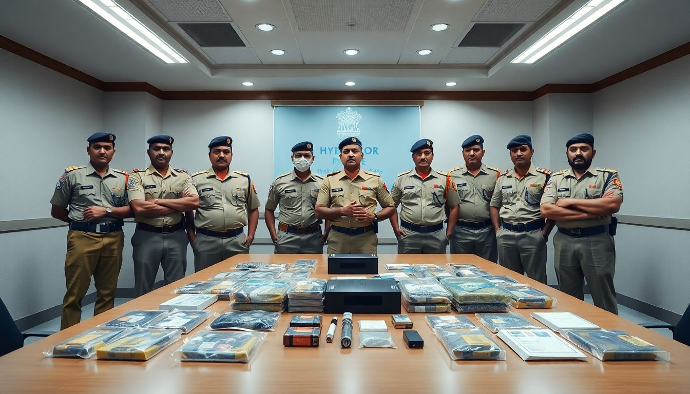 Hyderabad Police seize drugs worth Rs 22.17 crore and register 563 cases