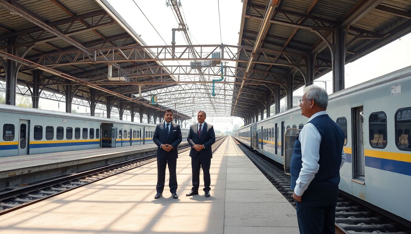 SCR GM inspects Secunderabad to Shankarpalli railway works and Hitech City upgrade