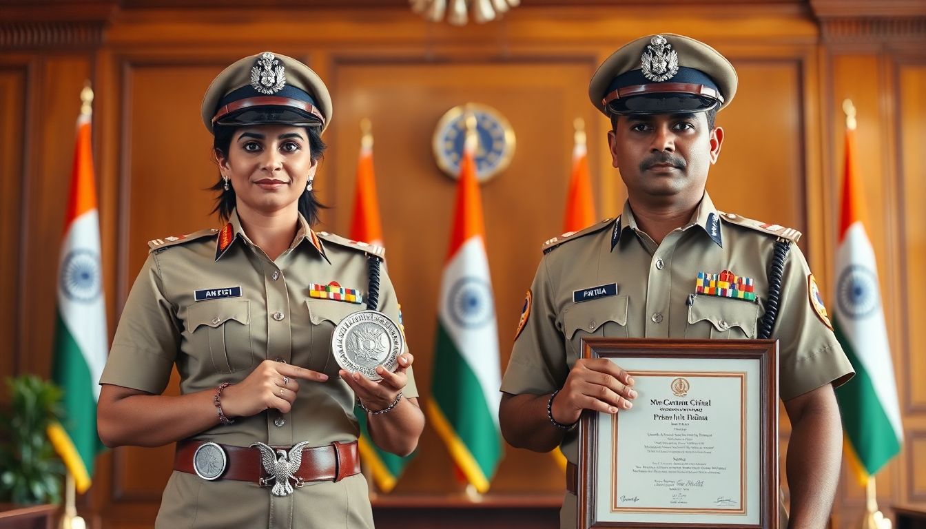 Two Telangana Prison Cops Win BPR&D Commendation Discs For National Meet
