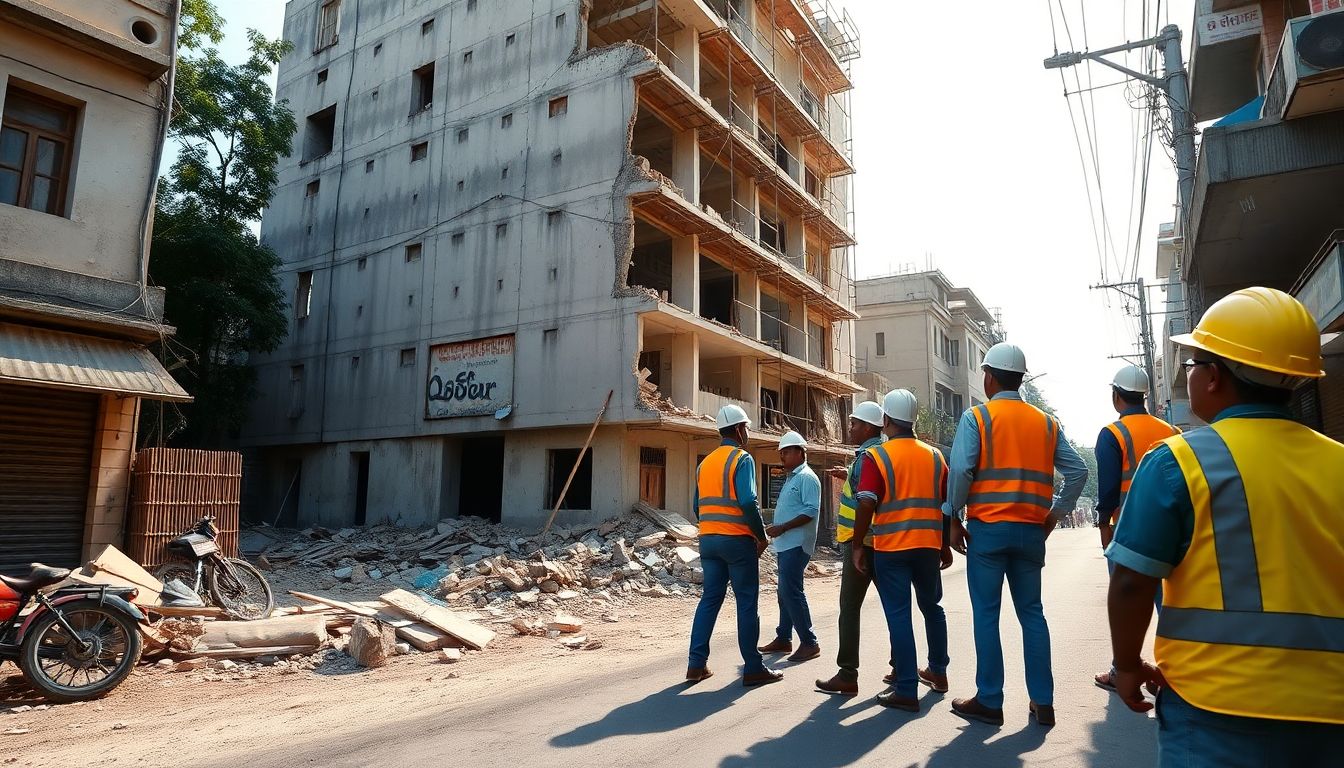 CMC Identifies 38 Unauthorised Buildings After Anjaiah Nagar Collapse