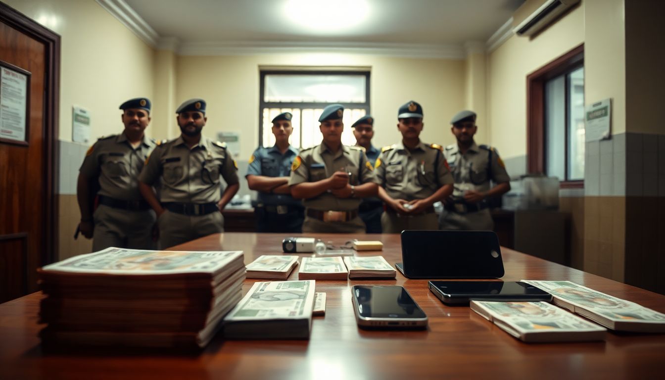 Four Arrested for Rs 7 Lakh Crypto Fraud and Snatching in Bandlaguda
