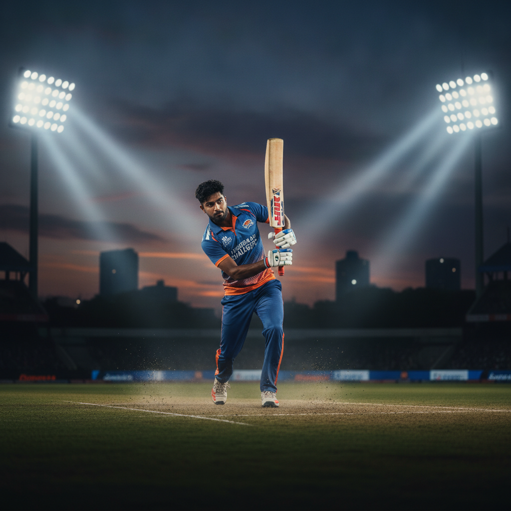 Tilak Varma Becomes Costliest Player in Inaugural TG20 Auction for Rs 33 Lakh