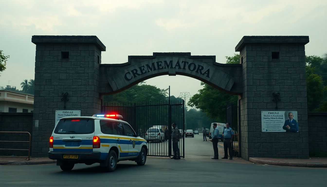Banjara Hills Police Investigate Missing Infant Body at Panjagutta Crematorium