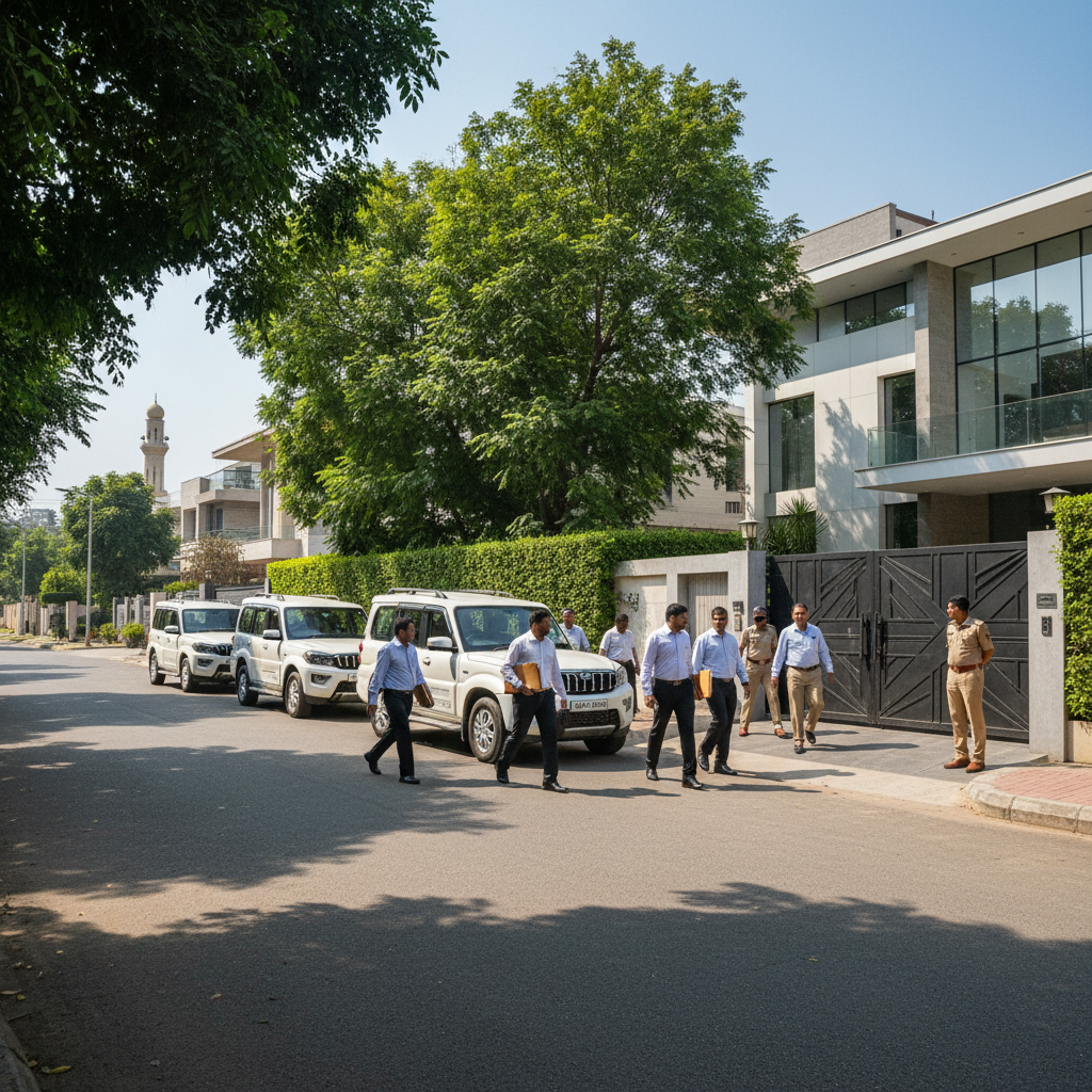 ACB Raids 15 Hyderabad Locations Linked to Suspended Ex-Cop Bhujanga Rao