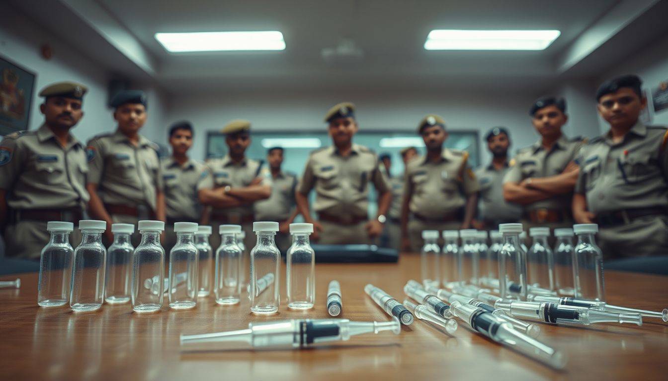 Hyderabad Police Bust Mephentermine Racket in Falaknuma, Three Arrested