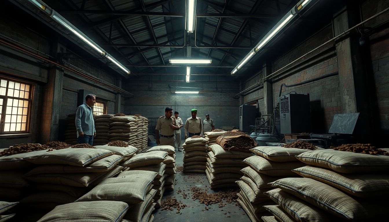 Muradnagar Gutkha Unit Busted in Hyderabad; Three Held, Rs 50 Lakh Goods Seized