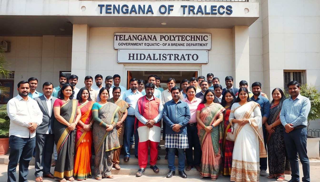 Telangana Polytechnic Staff Boycott Talks Over Young India Skills University Merger