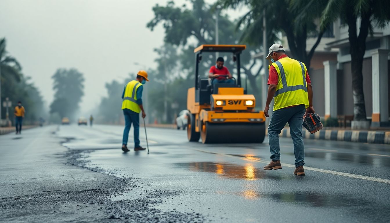 GHMC Repairs 105 Potholes and Clears Waste on Day 2 of Hyderabad Monsoon Drive