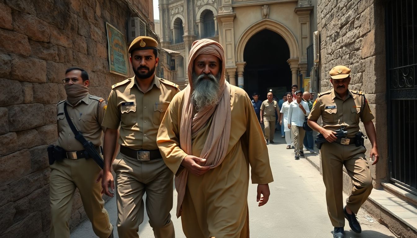 Police arrest rowdy sheeter disguised as baba near Phool Bagh
