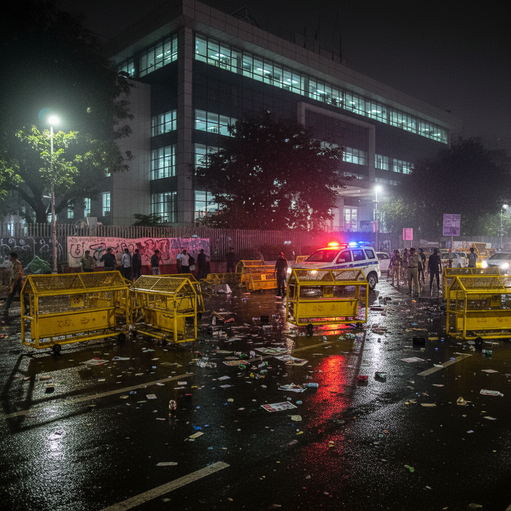 Hyderabad Police Book Cases After RCB Fans Vandalise Property Near NTR Ghat