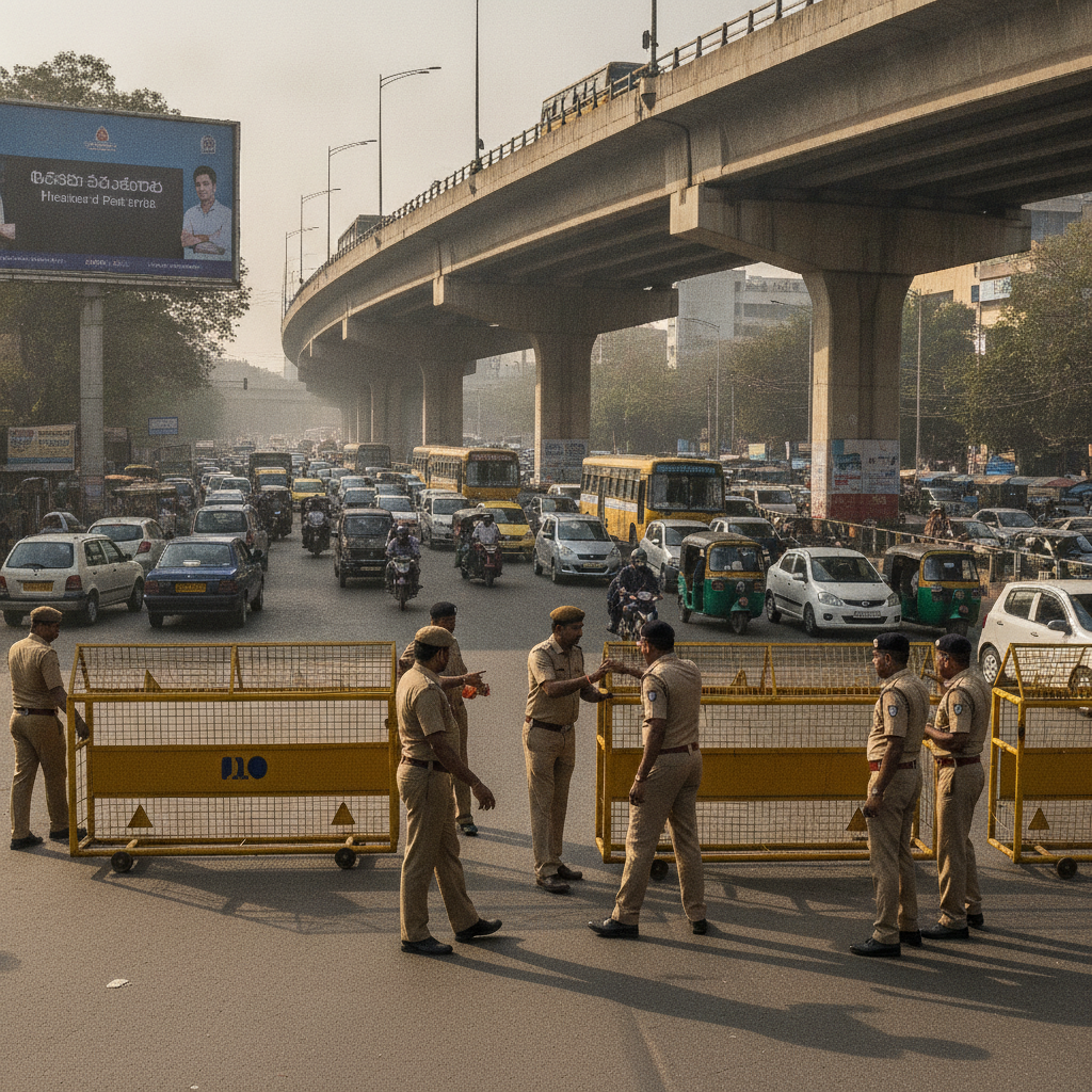 Traffic diversions announced near Begumpet for Balkampet Yellamma festival
