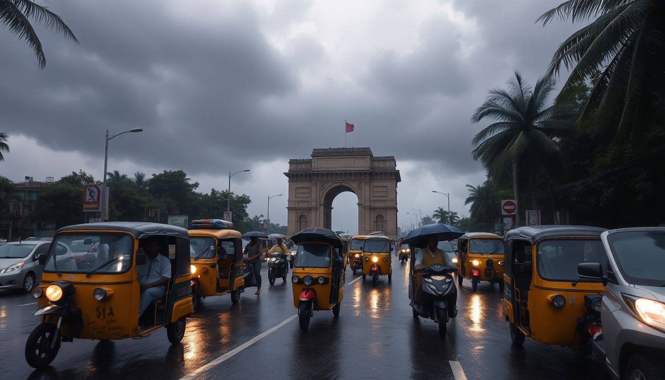 Heavy Rain and Gusty Winds Forecasted Across Hyderabad and Telangana From July 3