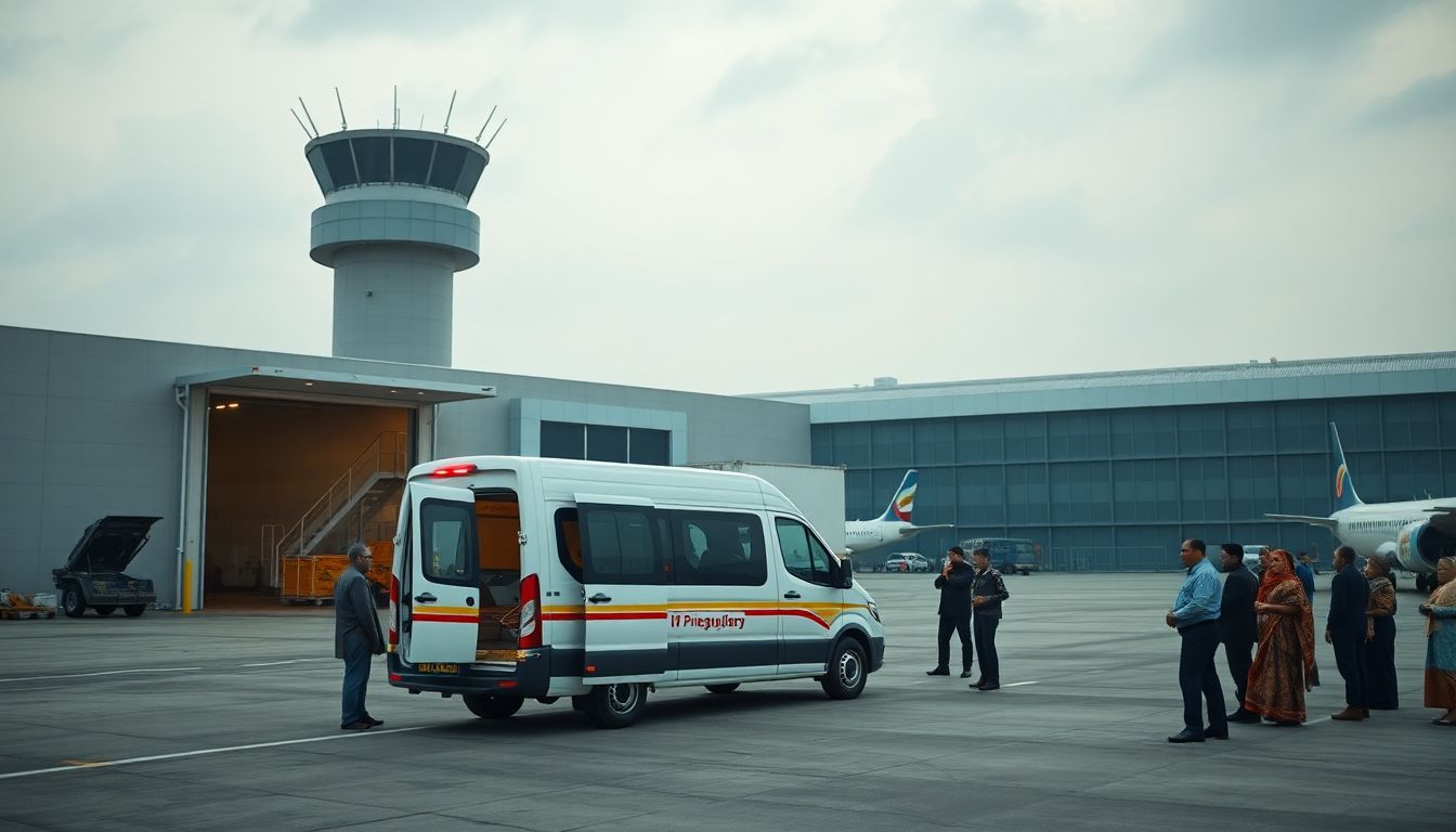 Remains of Vietnam Boat Tragedy Victims Arrive at Hyderabad RGI Airport