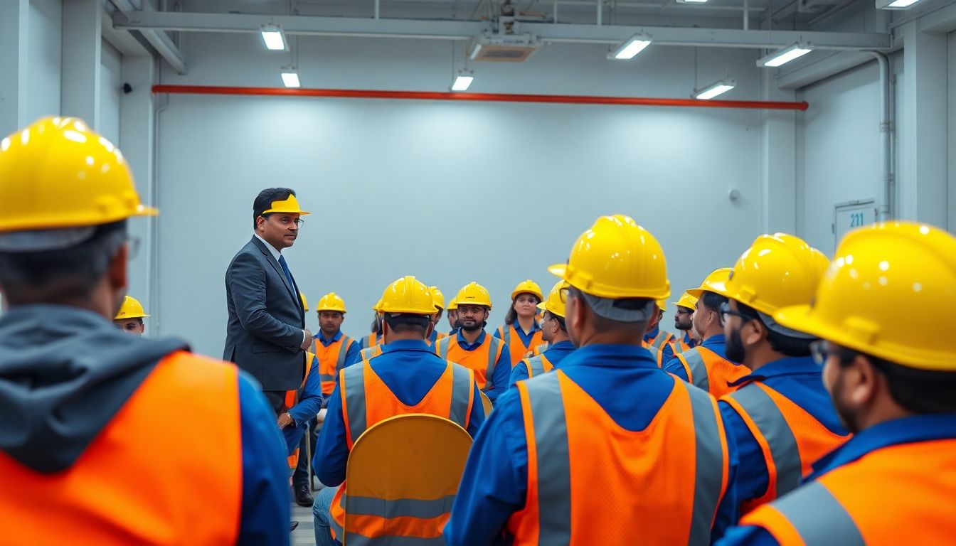TGSPDCL CMD Jitesh V Patil Meets Field Staff in Yousufguda to Improve Safety Standards
