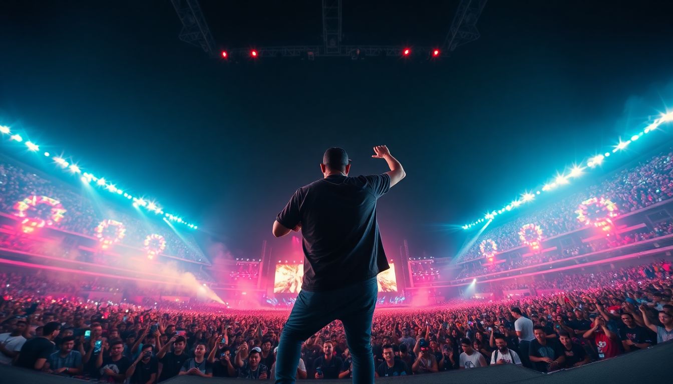 Rapper French Montana Headlines Royal Stag BoomBox Concert at Gachibowli Stadium