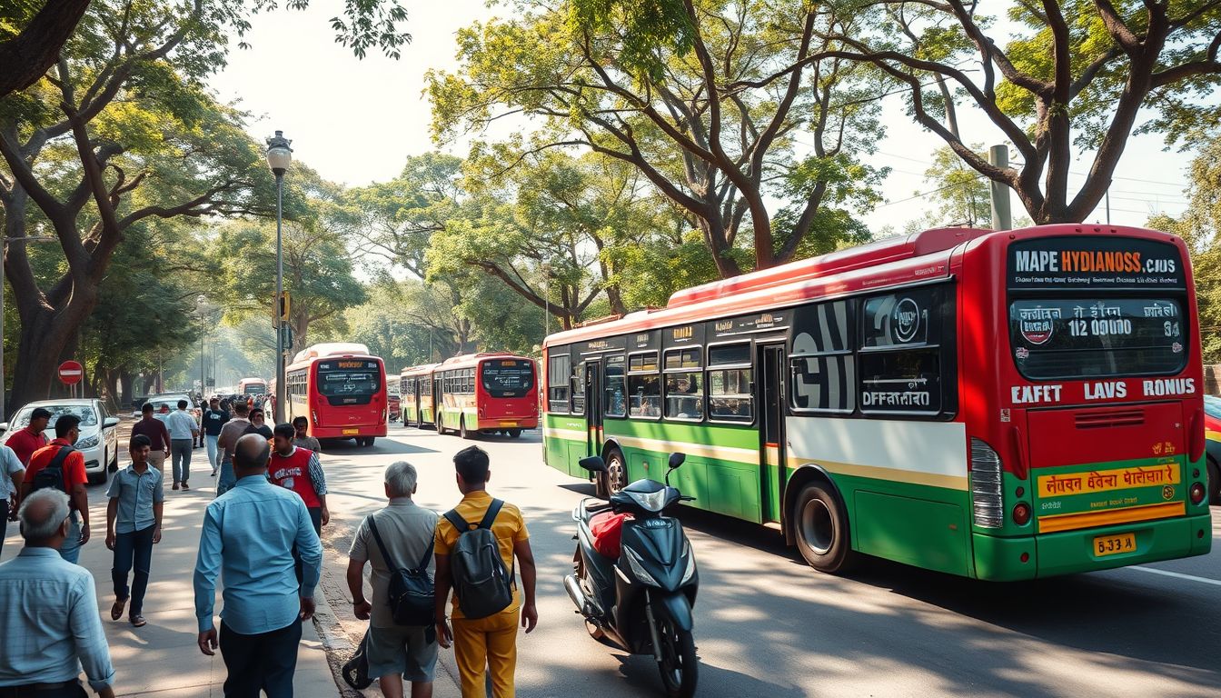 TGSRTC Bus Routes Diverted Around KBR Park Causing Commuter Confusion