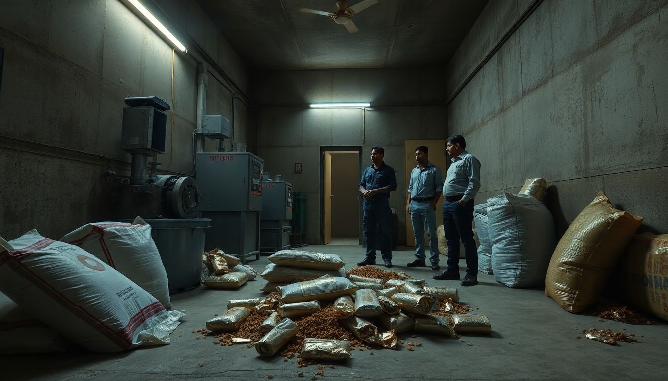 Commercial Taxes Dept Raids 25 Hyderabad Sites, Busts Pan Masala Unit Near Barkas