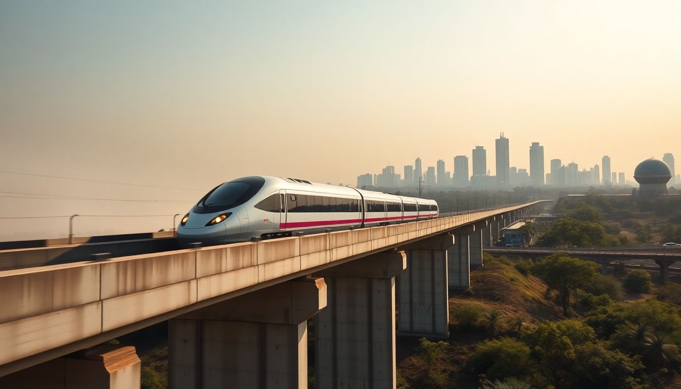 Central Government Proposes Hyderabad to Amaravati Bullet Train to Cut Travel Time