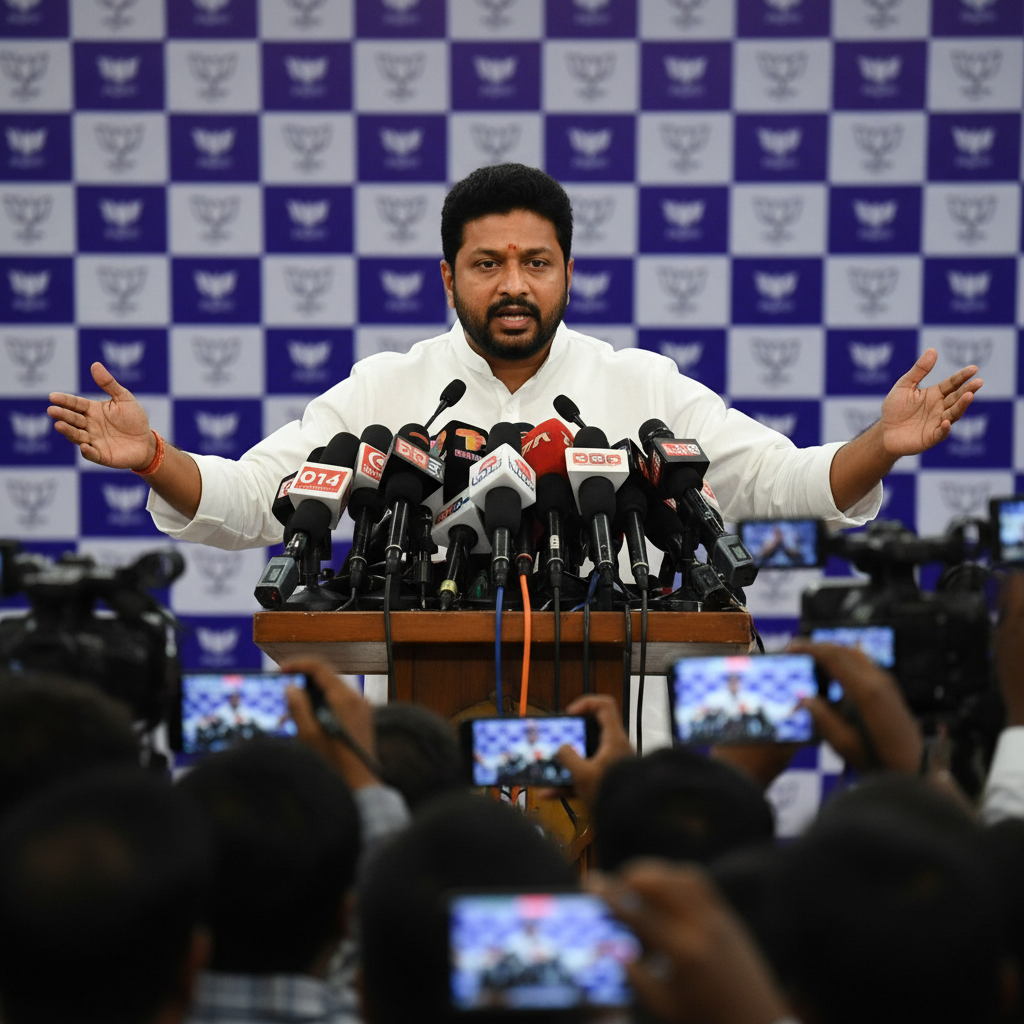 Revanth Reddy Blames BJP for Rejection of Meenakshi Natarajan Rajya Sabha Nomination
