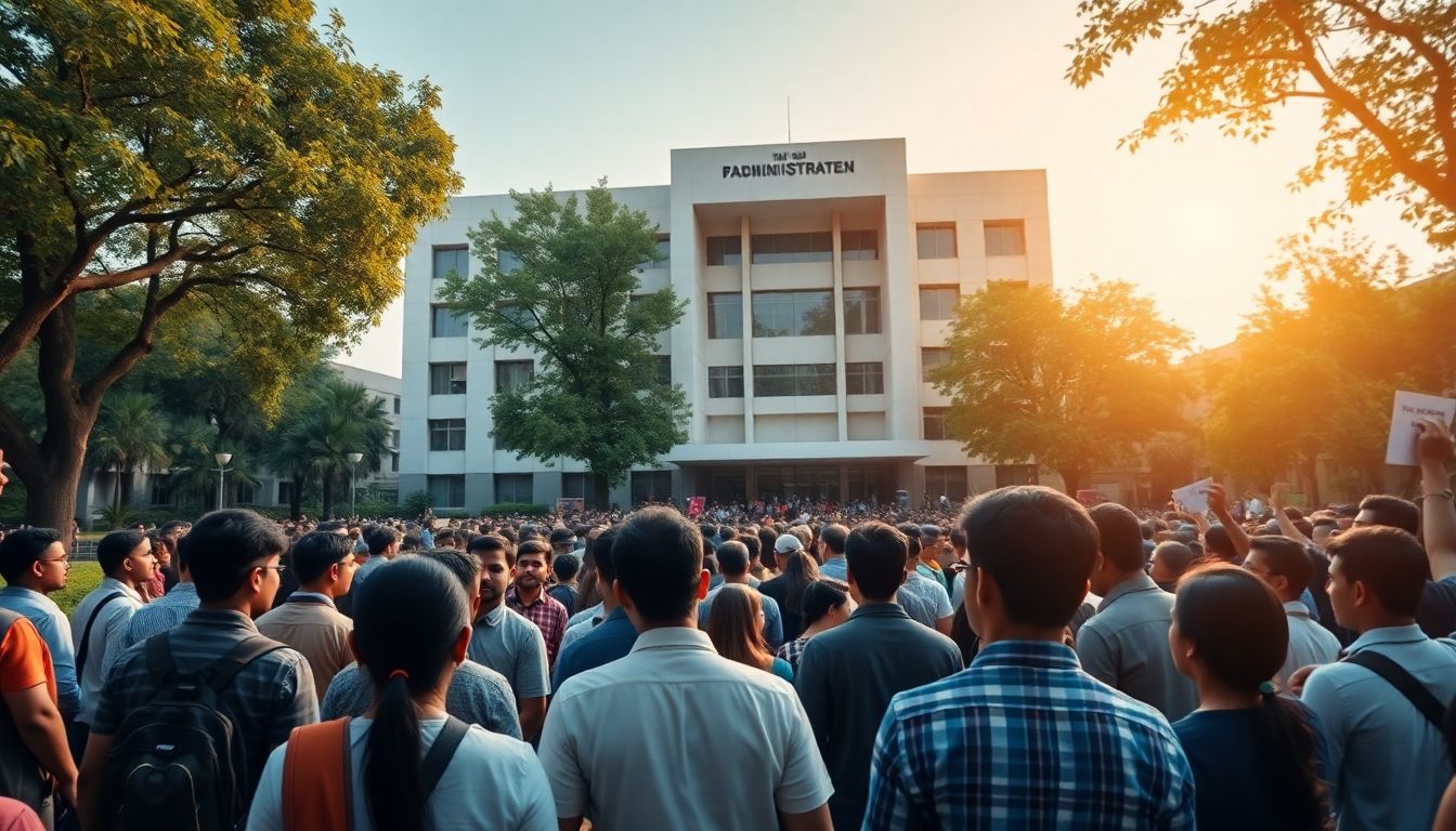 University of Hyderabad Students Protest Over ePASS Scholarship Fee Deadlines