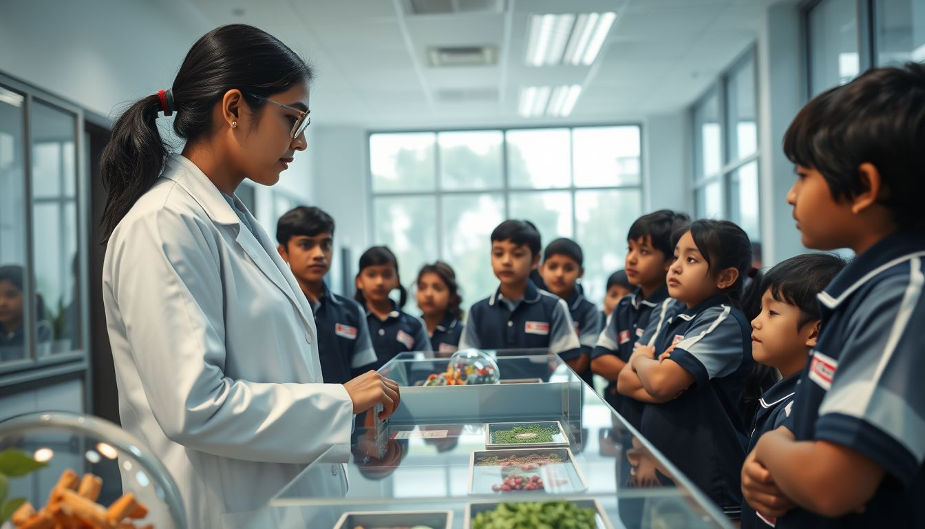 800 Students Visit ICMR-NIN in Tarnaka for SHINE Science Programme