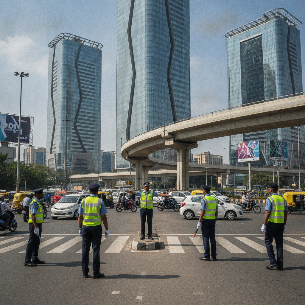 Cyberabad Police Deploy 150 Greyhounds Personnel For IT Corridor Traffic Duty