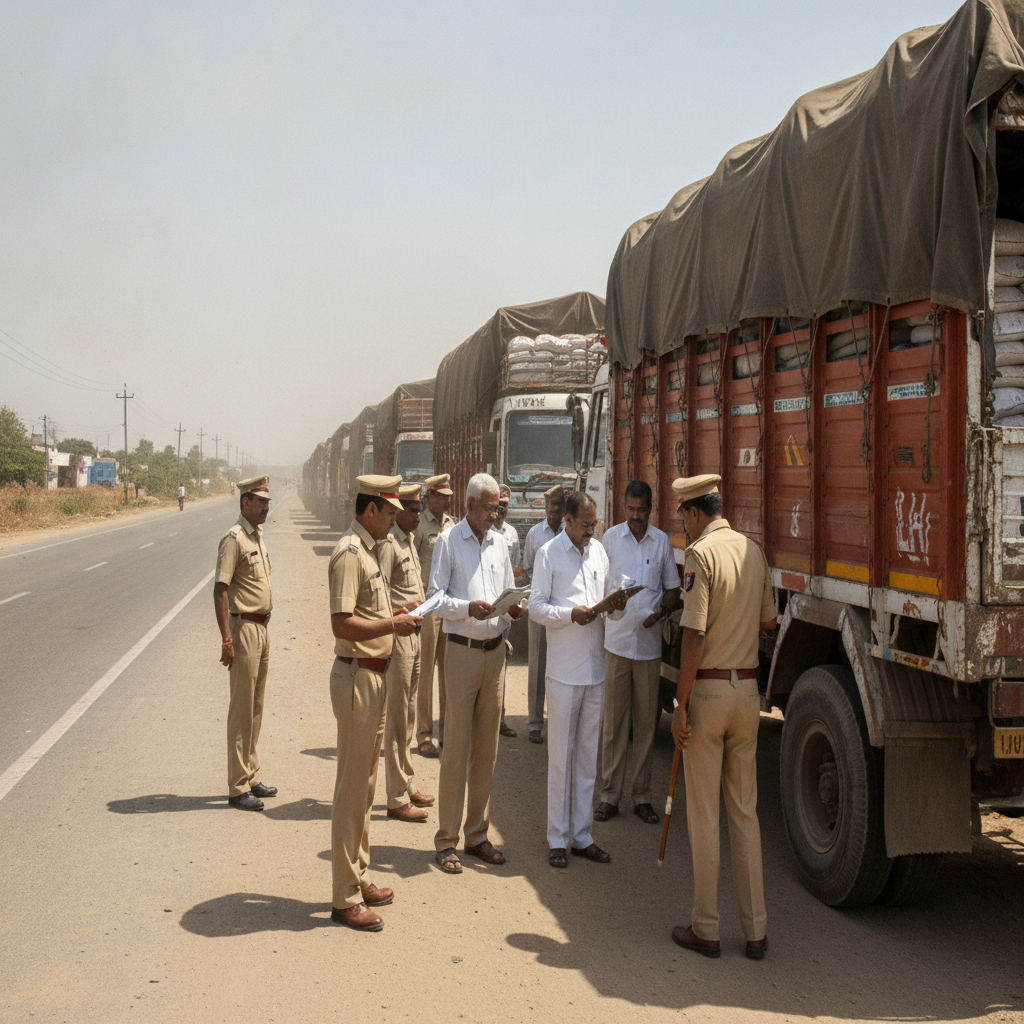 GHMC and Police Seize 90 Tonnes of Chicken Waste Bound for Andhra Pradesh