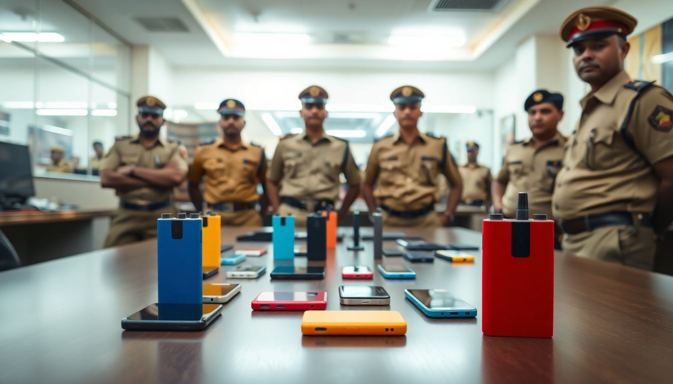 Telangana EAGLE Force Arrests Two Men for Supplying E-Cigarettes to Minors