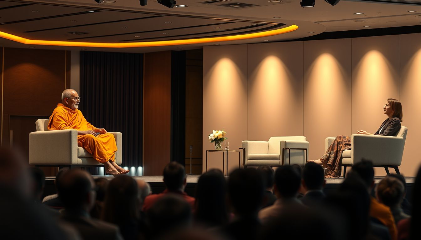 Gaur Gopal Das and Dr Pratima Murthy to Speak on Mental Health in Madhapur