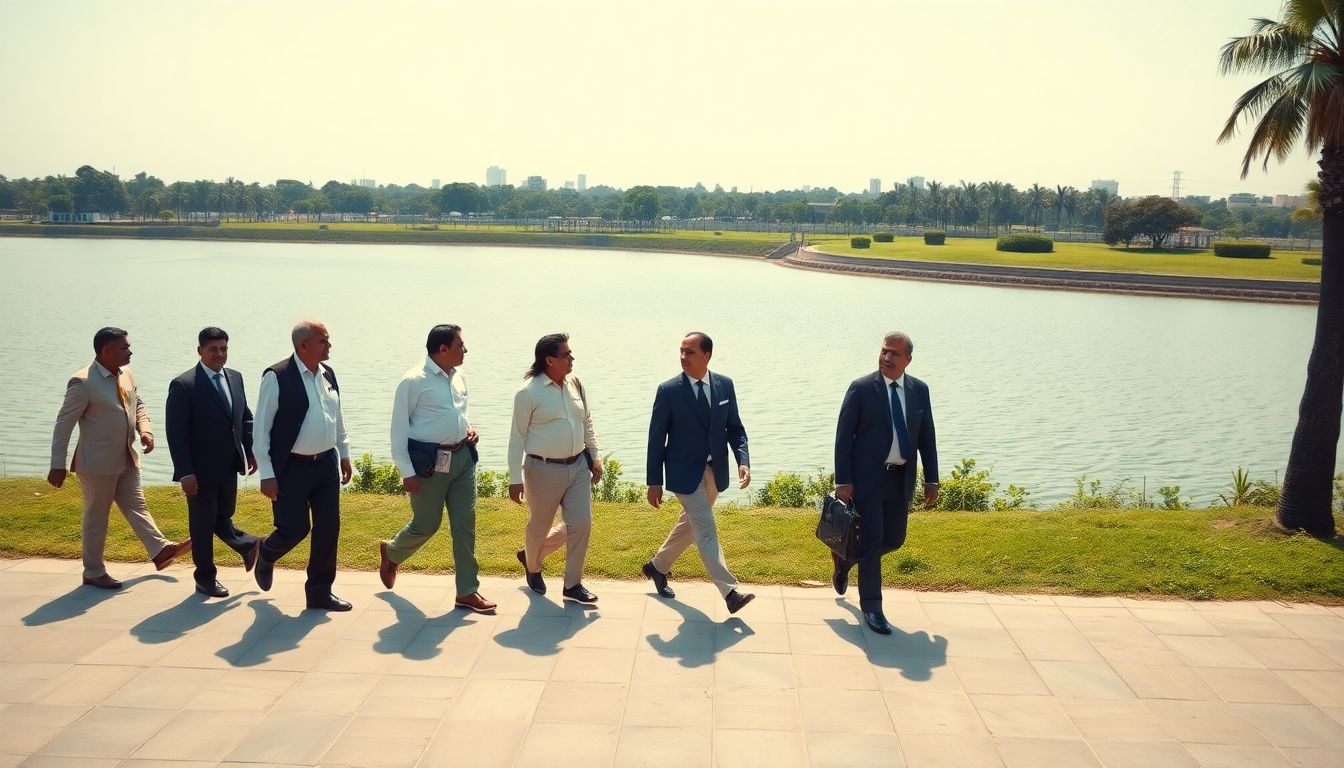 Bihar City Managers Visit Kukatpally's Nalla Cheruvu to Study HYDRAA Lake Restoration