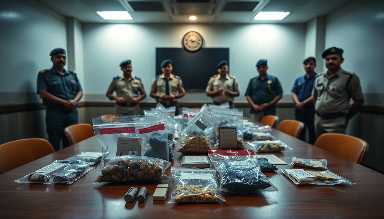 Two EAGLE Constables Caught by H-NEW Selling Seized Ecstasy Pills in Hyderabad