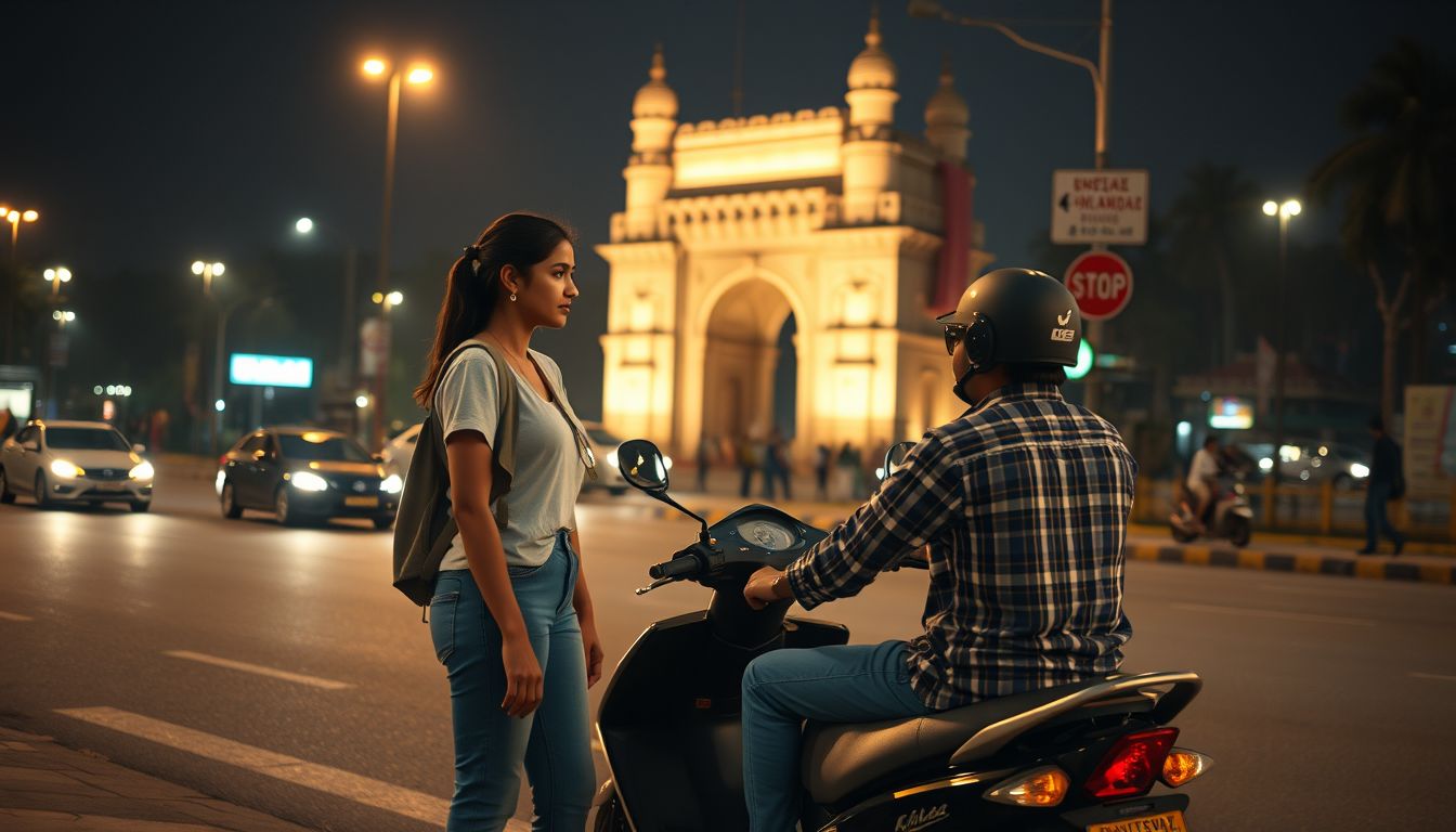 Fake Rapido Driver Confronted Near Charminar by Content Creator Siddeshwari Sugandh